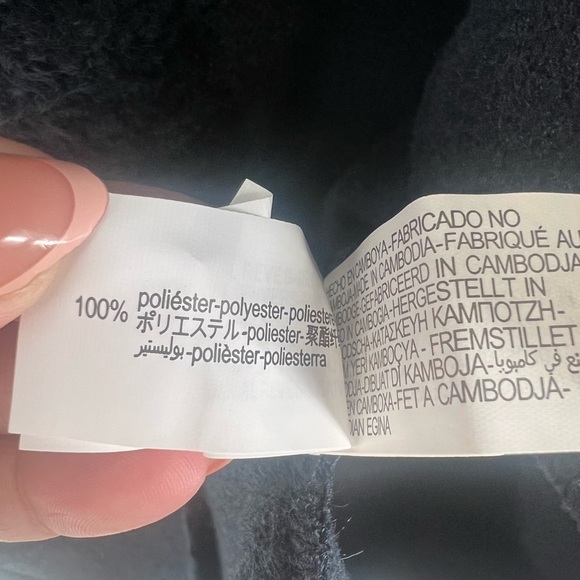 Zara Boucle Knit Textured Open Front Sleeveless Long Vest Minimalist Coat Jacket - Picture 6 of 7